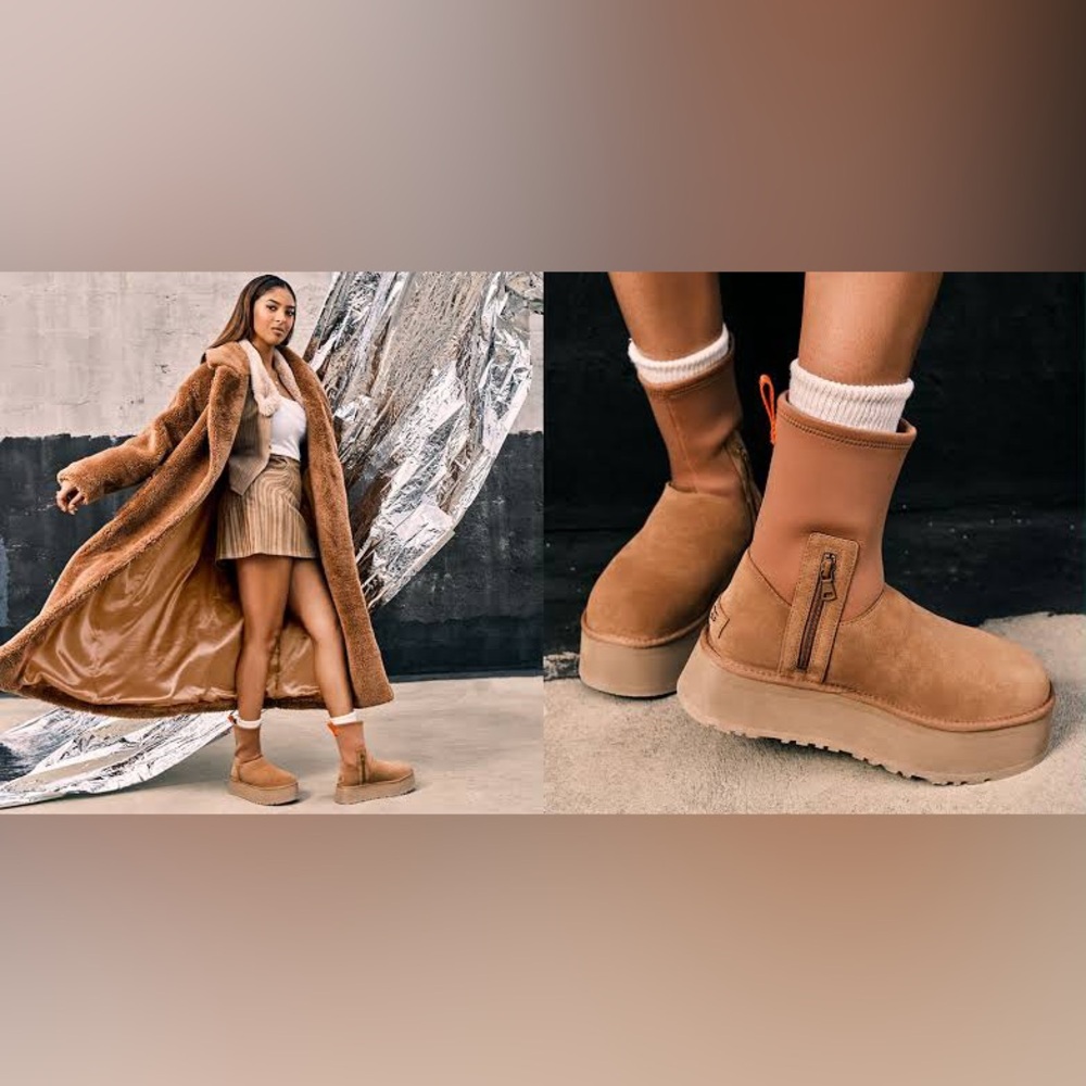UGG | Classic Dipper Stretch Boot in Honey